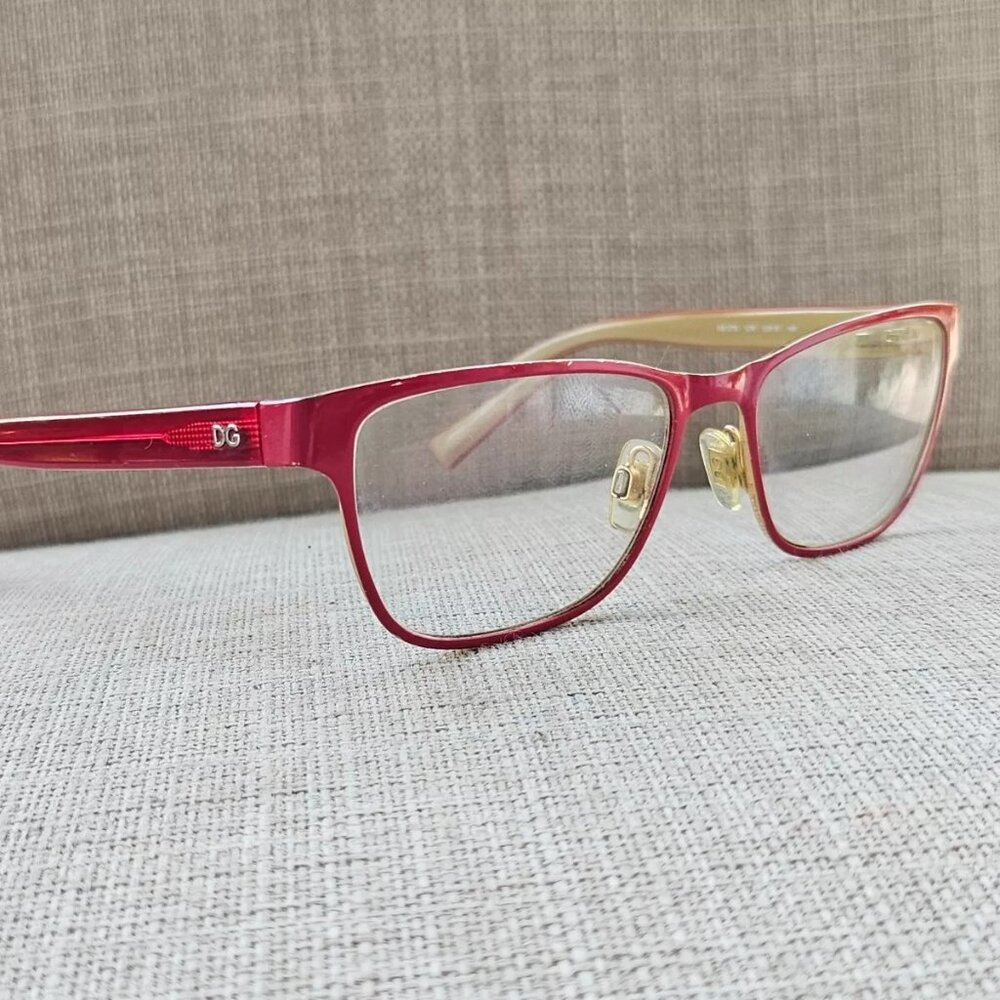 Dolce&Gabbana Women Glasses/Eyeglasses Frame Red DG1273 53[]16 135 D&G Eyewear